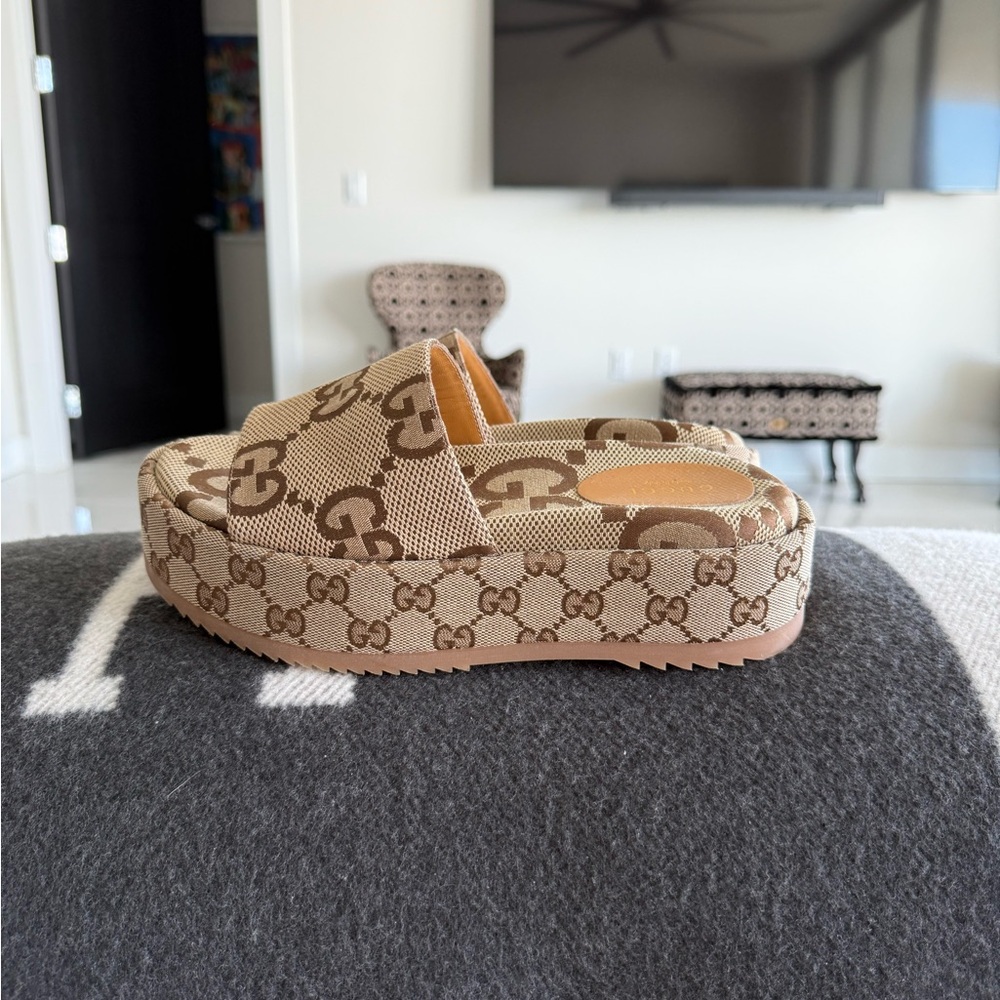 Gucci platform sandals